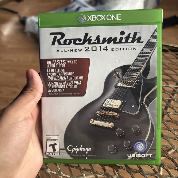 Rocksmith 2014 Edition (Microsoft Xbox One, 2014) Game Only No Guitar or Cable